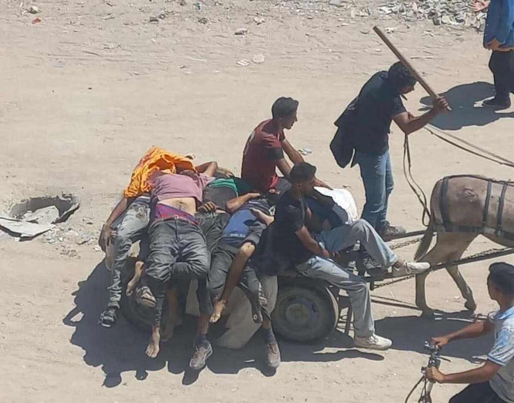Hanzpal2's tweet image. 104 شهداء بنيران جيش الاحتلال في قطاع غزة منذ فجر اليوم بينهم 78 من طالبي المساعدات.
مجازر امام العالم
