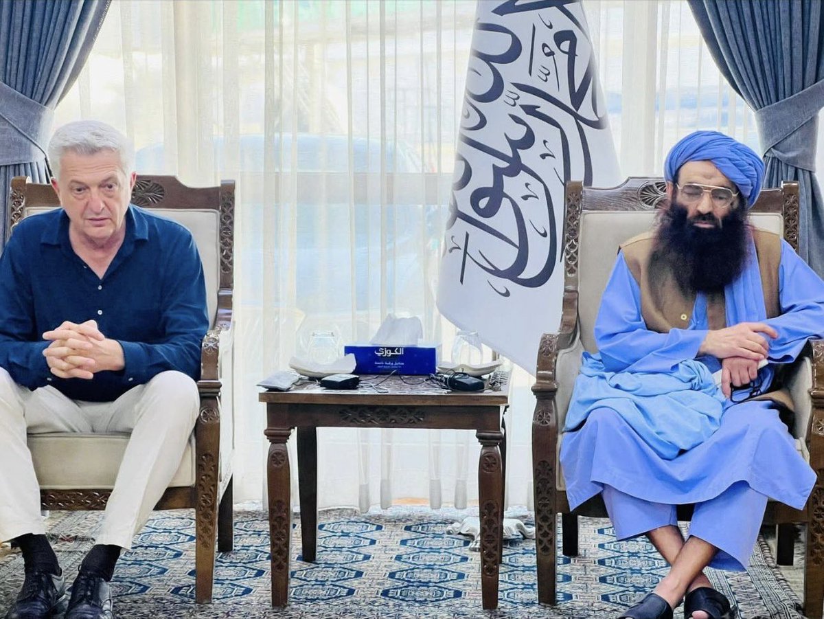 AsilaA's tweet image. This is the harsh reality of today’s Afghanistan, while the Minister mullah sits comfortably, thinking only of food/ money, the UN High Commissioner is overwhelmed not knowing where to begin or how to meet the urgent needs of millions of Afghan refugees being forcibly deported.…