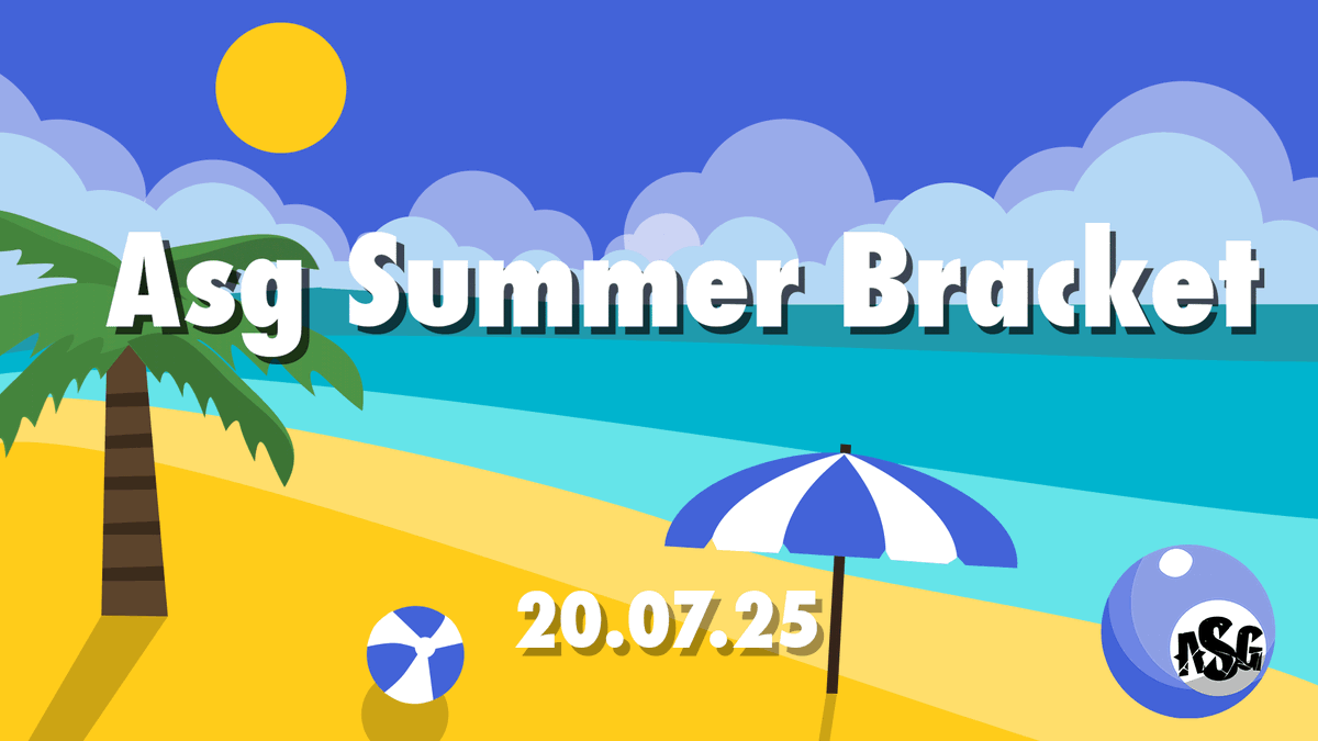 ASGFGC's tweet image. Today is the ASG's first Summer bracket ! Join us at 8:30PM BST for the fun and see who comes out ontop!
Check in starts at 7:00PM BST! you can register here!: challonge.com/ASGSB. We look forward to seeing ya! (Graphic made by @Carnivorex)