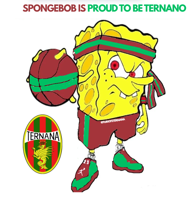 SPONGEBOB IS PROUD TO BE TERNANO
