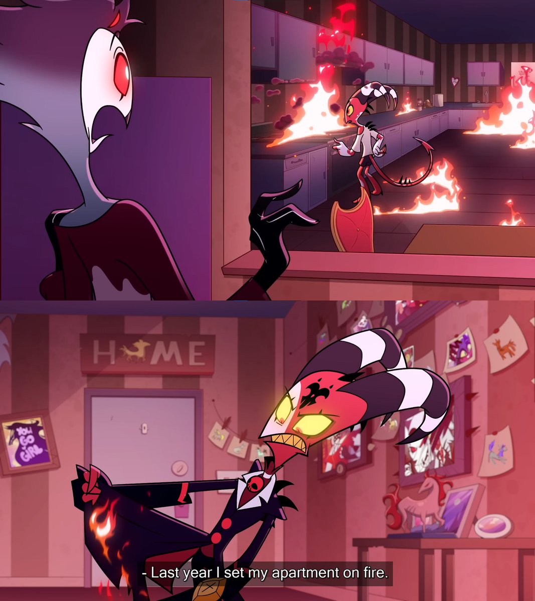 Okay, but seriously, I have to know what's Blitzø's thing with fire..
#HelluvaBoss #Blitzø