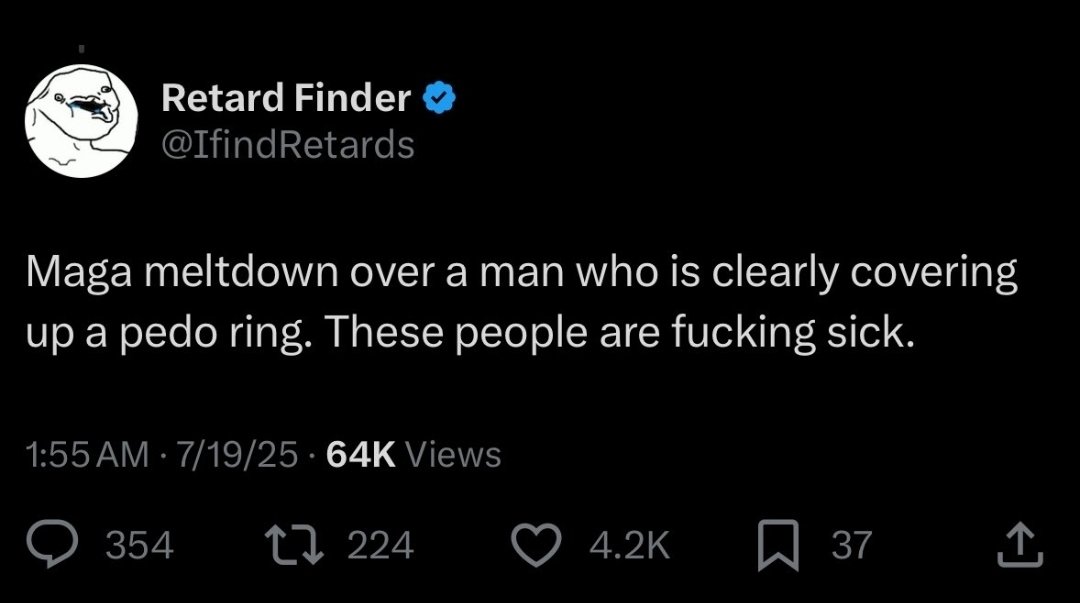 theliamnissan's tweet image. Oh look guys Retard Finder found the Republican Party