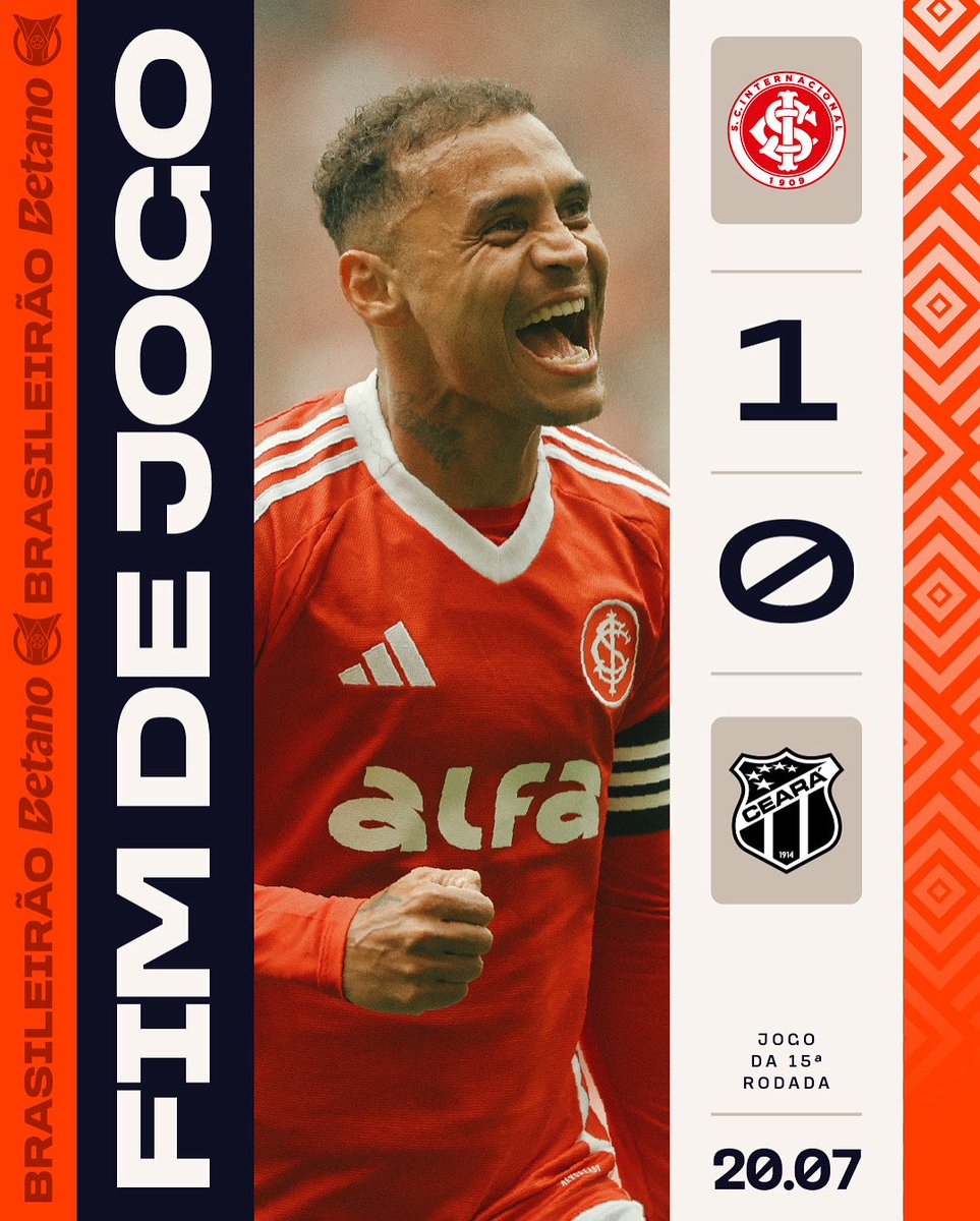 Brasileirão Betano (@brasileirao) on Twitter photo VITÓRIA DO INTER!
O <a href="/SCInternacional/">Sport Club Internacional</a> bate o <a href="/CearaSC/">Ceará Sporting Club</a> pelo placar de 1x0!
📸: Ricardo Duarte VITÓRIA DO INTER!
O <a href="/SCInternacional/">Sport Club Internacional</a> bate o <a href="/CearaSC/">Ceará Sporting Club</a> pelo placar de 1x0!
📸: Ricardo Duarte
