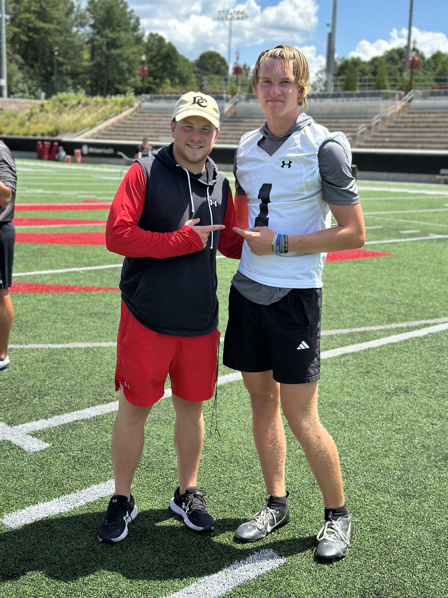 CriswellJack3's tweet image. Thanks @DavidsonFB, @Coach_Wright7, and @CoachQSuber for the invite and great camp this weekend. Great camp, great program, and great coaches! @SCS_SabresFB @jonathan_gess @amanirichburg88 @Waltjr2222 @G_Whitlock16
