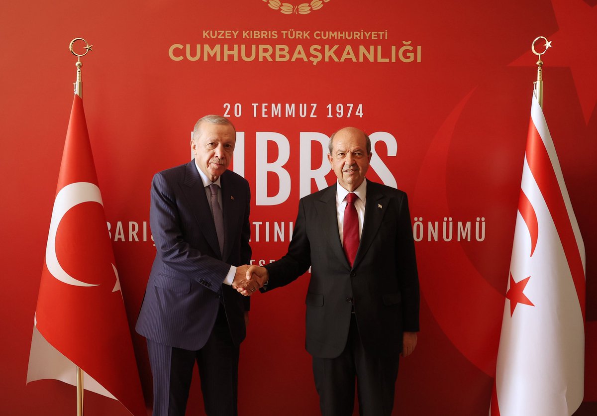 trpresidency's tweet image. “We have made the TRNC the shining star of the Eastern Mediterranean” tccb.gov.tr/en/news/542/16…