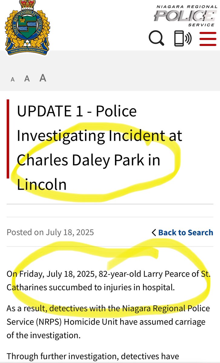 DeanAllisonMP's tweet image. Our community just gathered on July 1st to celebrate our great country on Canada Day.
When will Canadians wake up and realize it has the the liberals over the last 10 years that are destroying our country.
niagarapolice.ca/en/news/update…
@TownofLincolnON @NiagaraRegion
