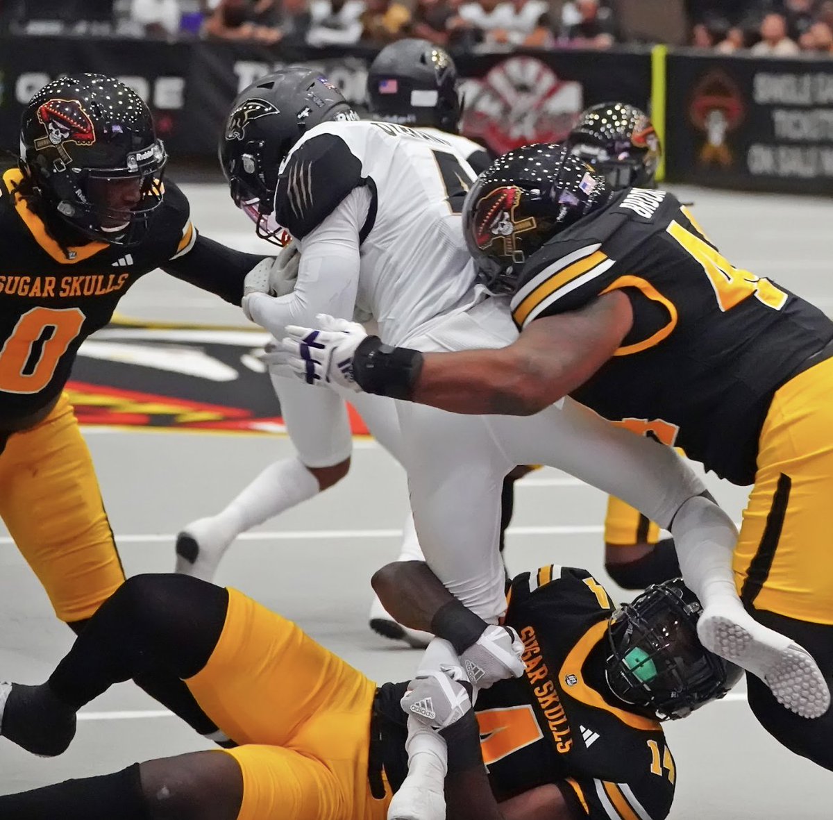 &lt;&lt;&lt;&lt; 𝙂𝘼𝙈𝙀 𝙍𝙀𝘾𝘼𝙋
Sugar Skulls Fall Short in Heart-Pounding Battle Against Northern Arizona Hopes were dashed on two fronts for the Tucson Sugar Skulls who were hanging on to a slim playoff chance headed into their home finale on Saturday at Tucson Arena.

Read more 👉