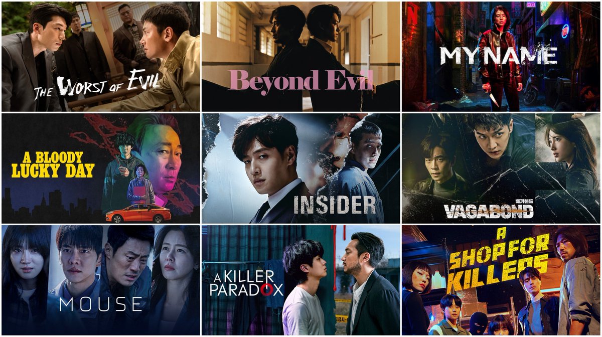 FontanaRegi's tweet image. Some terrific Korean crime shows that you should check out 馃嚢馃嚪