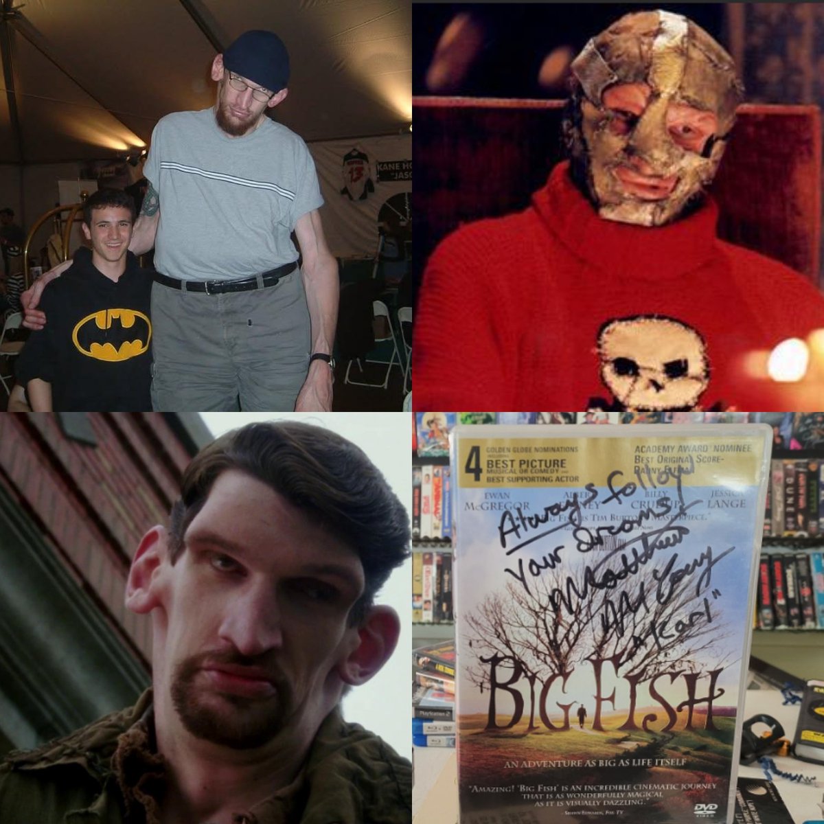 The Devils Rejects turns 20 this week. We have an episode coming out where we cover the whole trilogy. I just wanted to show off some of the items in my collection. I started going to horror conventions in 2004. Sid Haig was probably the first actor I ever got a photo with. I