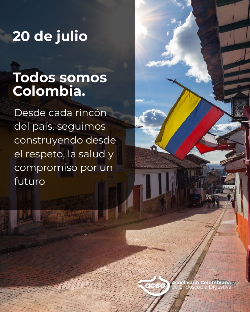 🇨🇴 20 de julio – Hoy celebramos nuestra independencia y reafirmamos el compromiso de seguir construyendo un país desde el respeto, la salud y el trabajo conjunto.