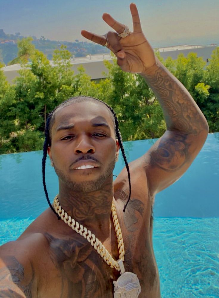 nojumper's tweet image. Happy Heavenly Birthday to Pop Smoke. He would’ve turned 26 today.