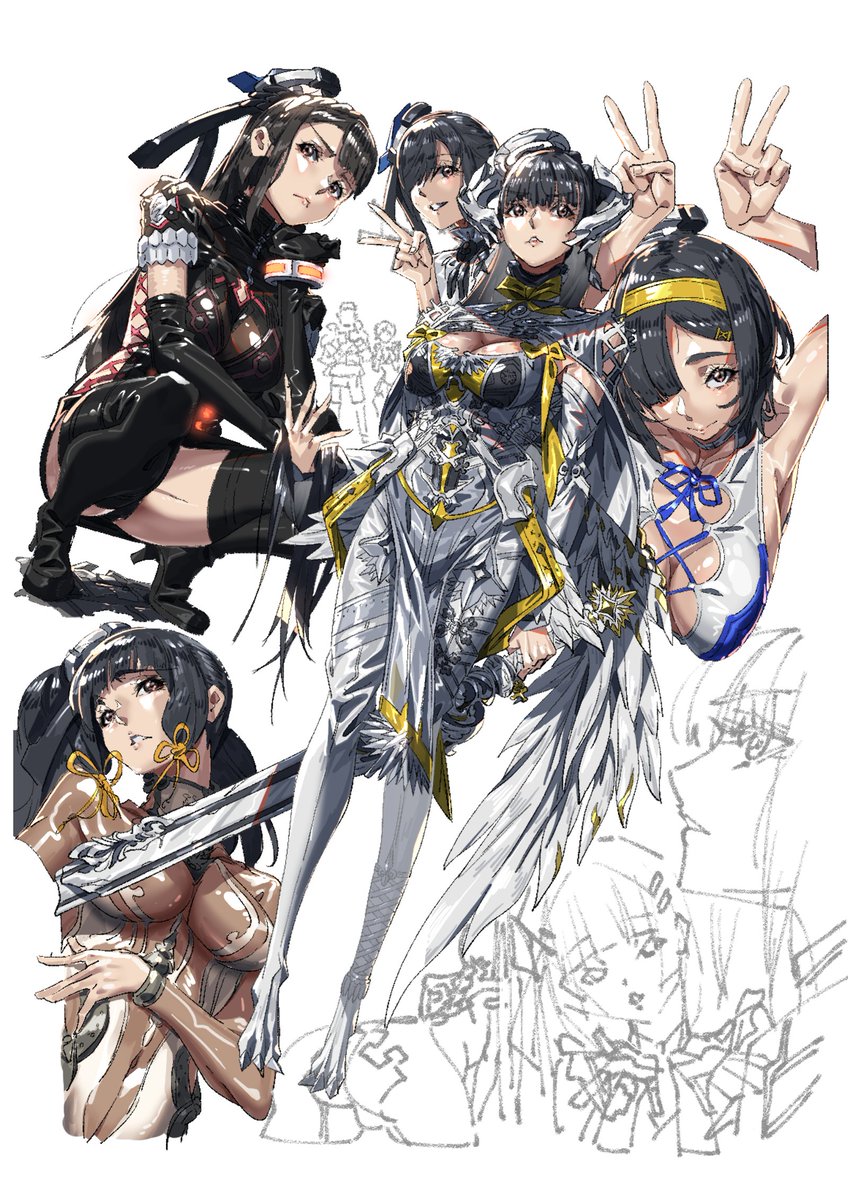 PaintedMIKE's tweet image. #StellarBlade ボツ