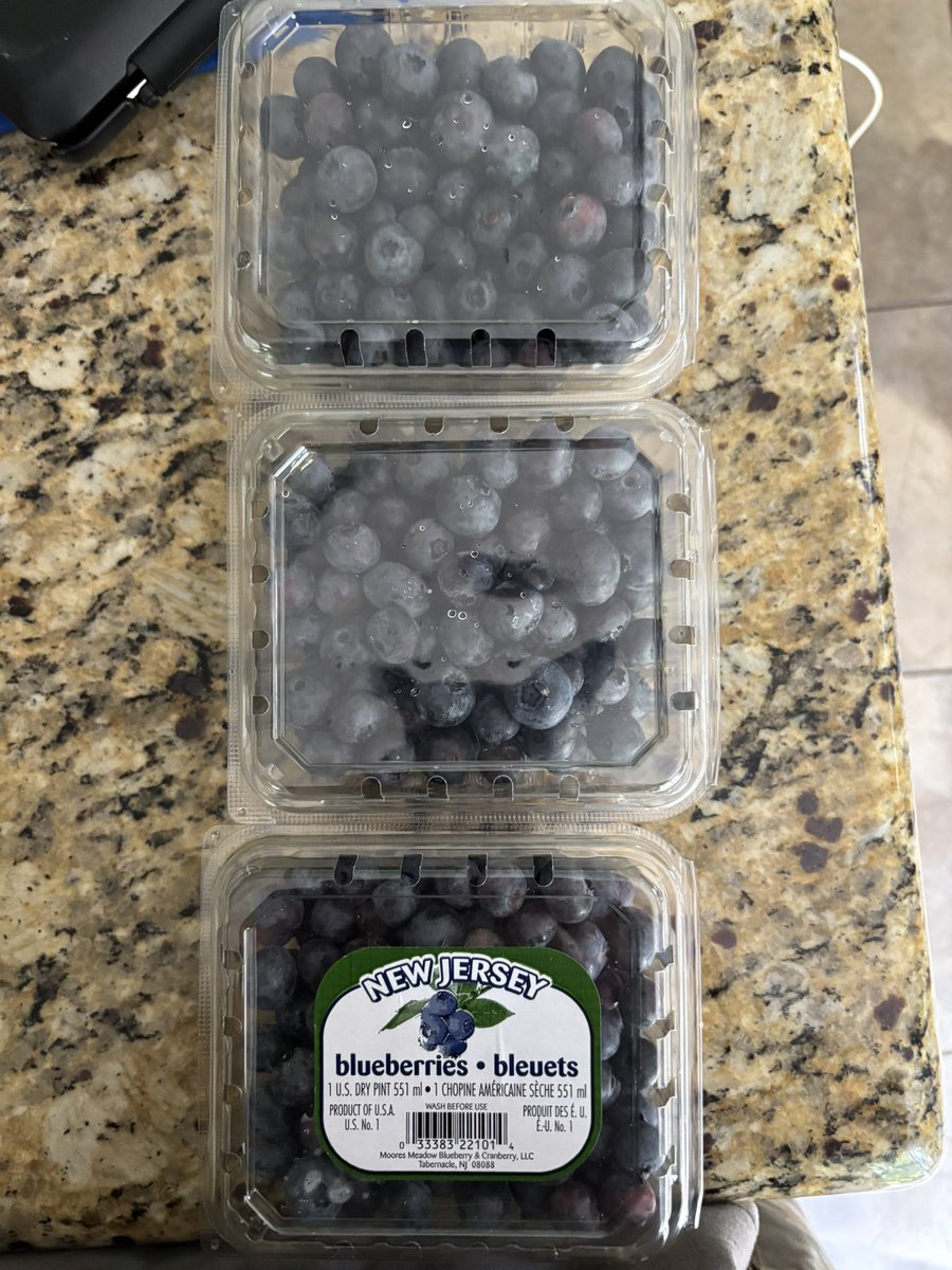 Warning warning! we are in the waning days of Jersey Blueberry season! ⚠️<a href="/JerseyFreshNJDA/">Jersey Fresh</a>