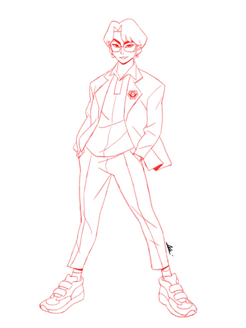 AzlanshahAzamy_'s tweet image. A little bit of fanart #characterdesign #kpopdemonhunters