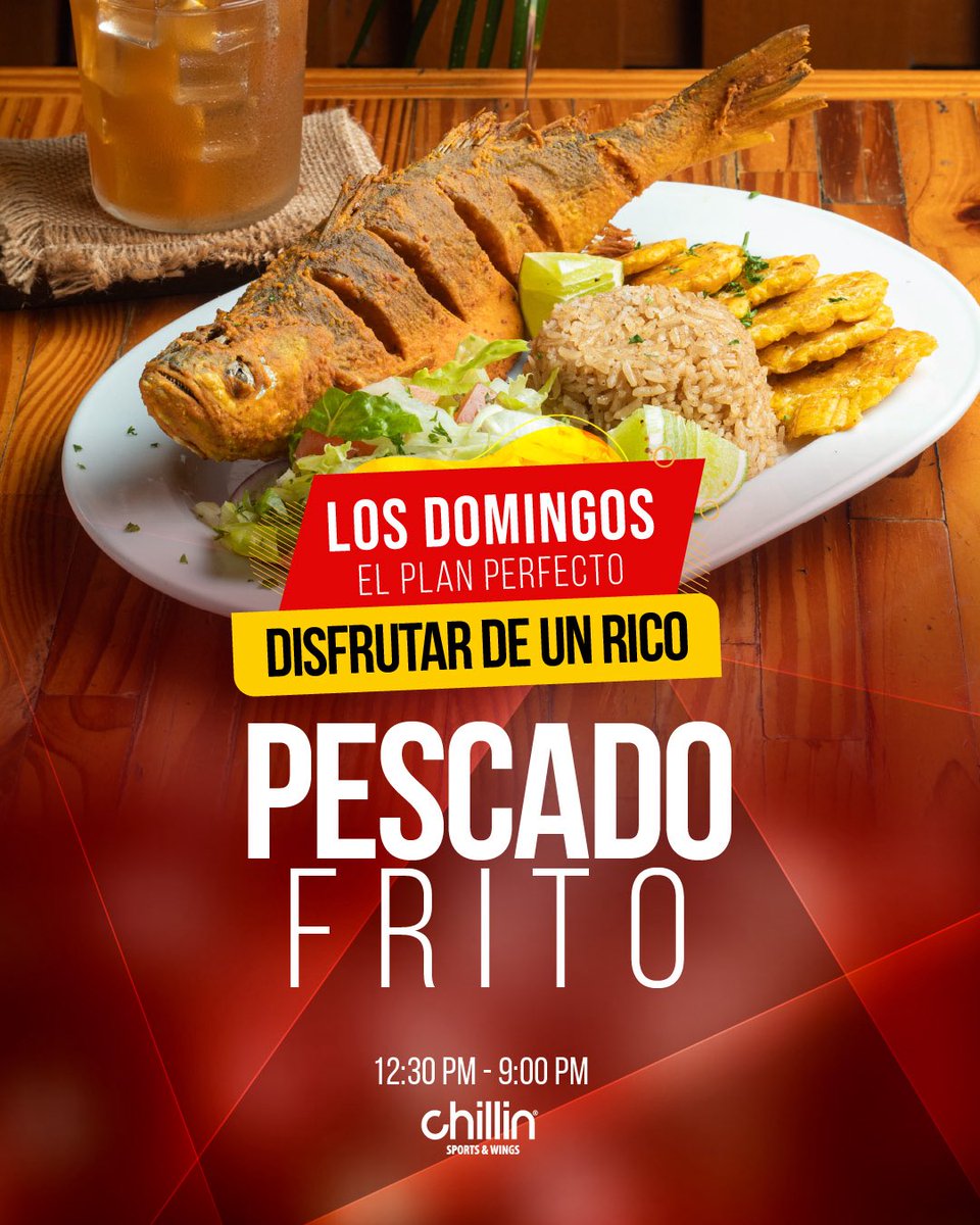 Te esperamos en Chillin Calle 50.  Reservas al 6615-8000