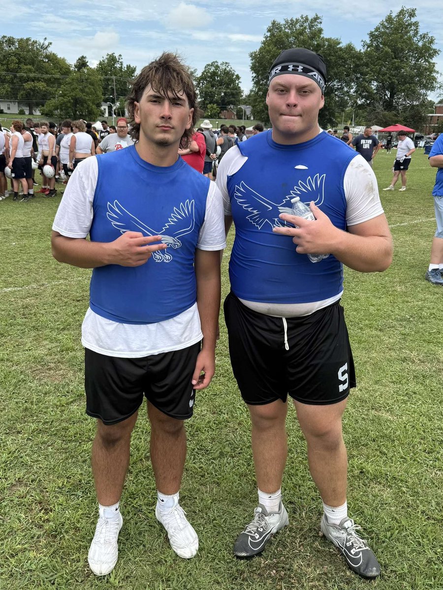 benjamin_smiddy's tweet image. I learned so much yesterday @EKUFootball at the OL/DL camp.
Getting ready for Senior year
@FB_CFranklin1 @dmarsh7599 @CoachMattLuken1 @MJacob528 @ScottHSFootball @EnnisBreydon @kyhssportszone @PrepRedzoneKY