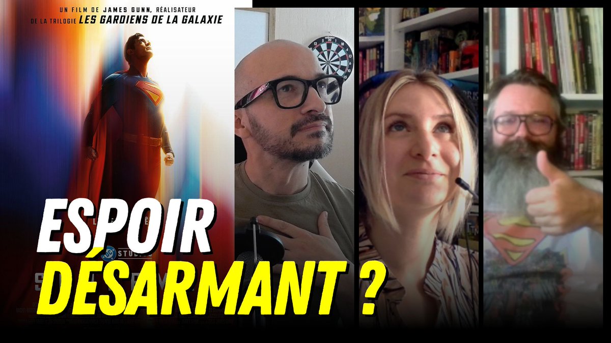 La Pause Pop (@lapausepop) on Twitter photo 🦸♂️ Superman version <a href="/JamesGunn/">James Gunn</a> est là. Plus humain, plus lumineux… mais assez fort pour relancer DC ?
Dans ce nouvel épisode de La Pause Pop, on débat du film et de l’avenir du DCU 👀
🎧🎥 Épisode 202 dispo ici : linktr.ee/LaPausePop
#Superman2025 #JamesGunn #LaPausePop 🦸♂️ Superman version <a href="/JamesGunn/">James Gunn</a> est là. Plus humain, plus lumineux… mais assez fort pour relancer DC ?
Dans ce nouvel épisode de La Pause Pop, on débat du film et de l’avenir du DCU 👀
🎧🎥 Épisode 202 dispo ici : linktr.ee/LaPausePop
#Superman2025 #JamesGunn #LaPausePop