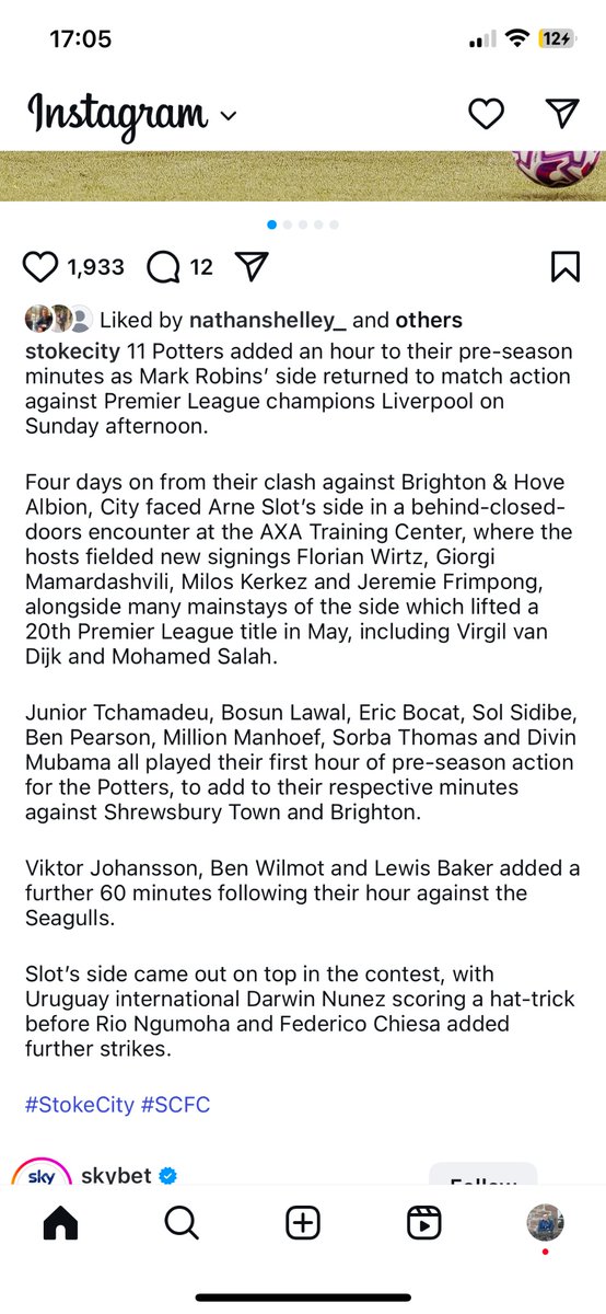 Stoke steadfastly refusing to put the score in because fuck you that’s none of your business