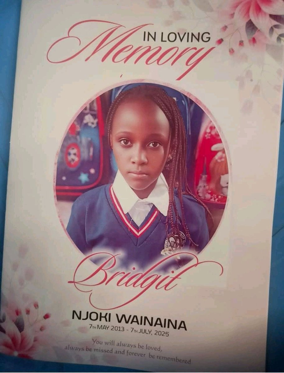 We remember your name, Bridgit Njoki. Always and forever! ❤️