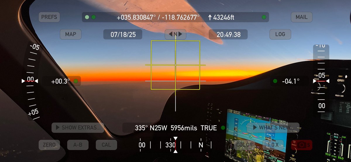 Not_yourpilot's tweet image. Goodmorning everyone, unless you think the horizon rises to eye level.