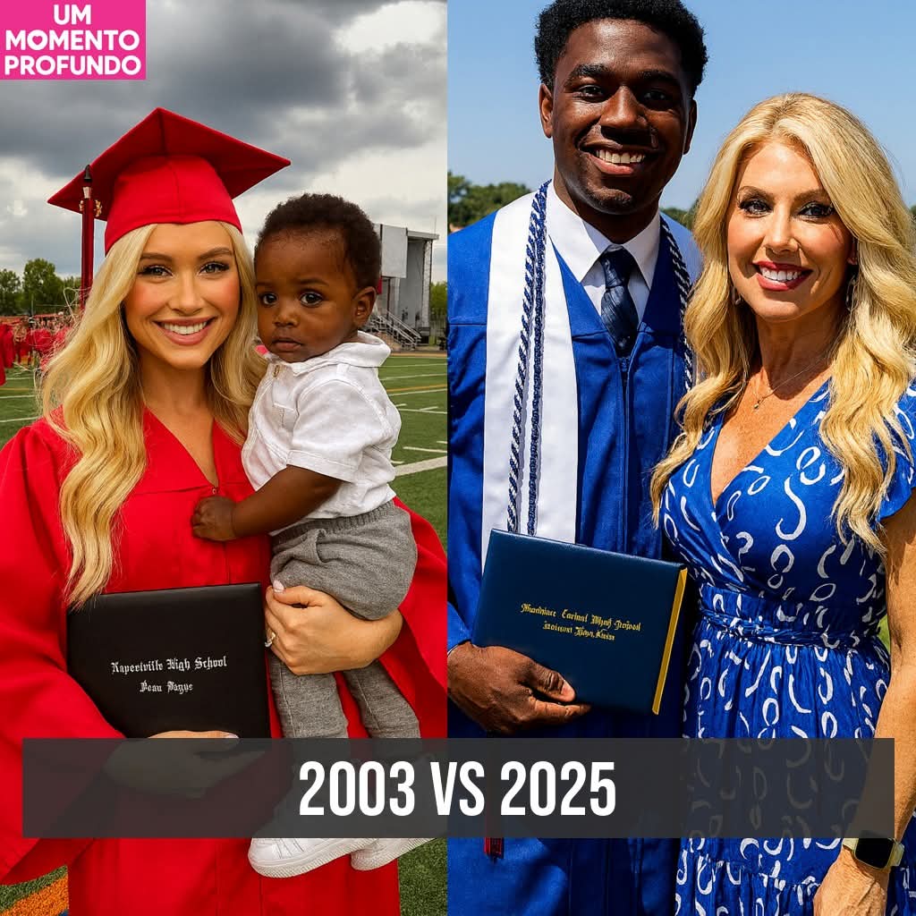 JolieUryah's tweet image. Ela o adotou quando ele era apenas um bebê. Um pequeno menino negro, cheio de promessas. Anos depois, ela o viu se formar, radiante de orgulho. 🎓 Cores diferentes. Mesmo coração. O amor não precisa de pele igual, apenas de um vínculo eterno. 💖 #adoptionlove #familyisforever