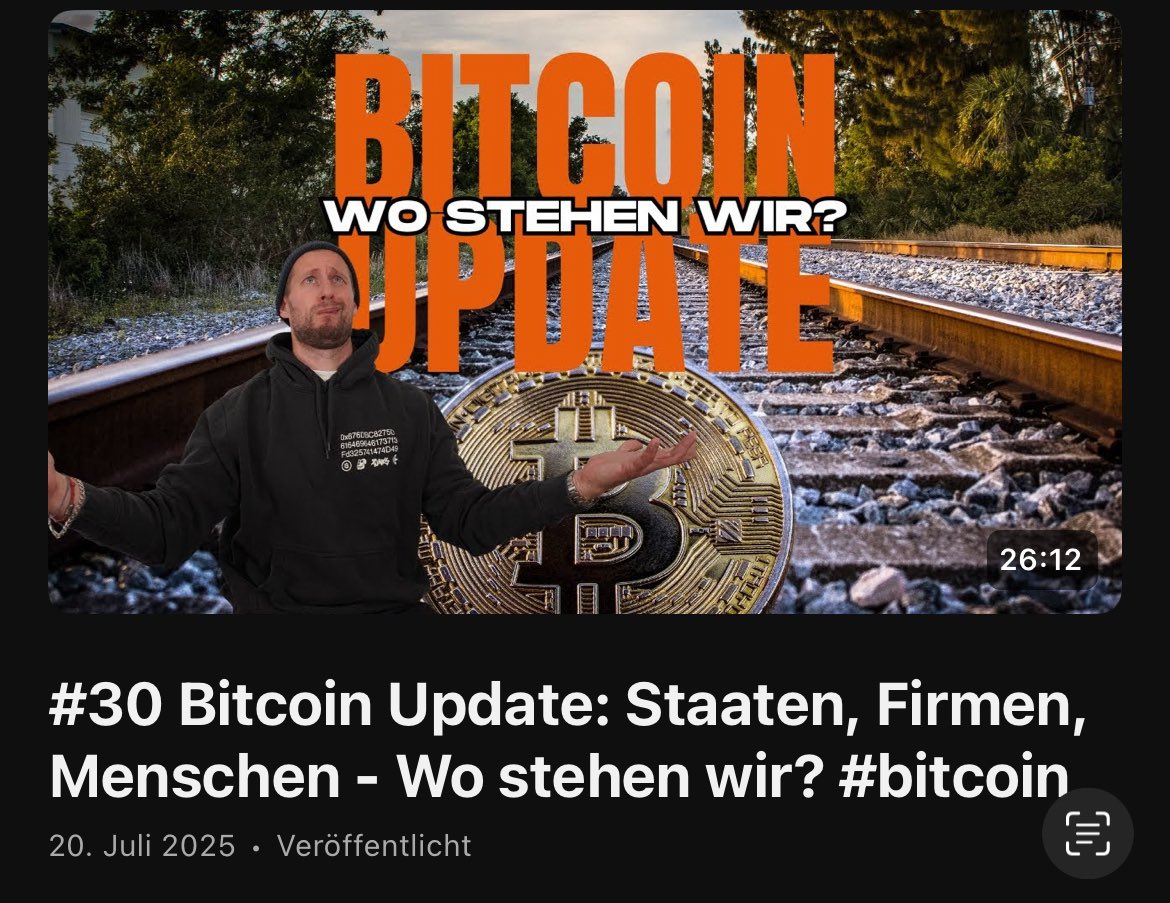mebitcoindad's tweet image. Wo stehen wir mit #Bitcoin? 

youtu.be/6zu6GURnZHc?si…