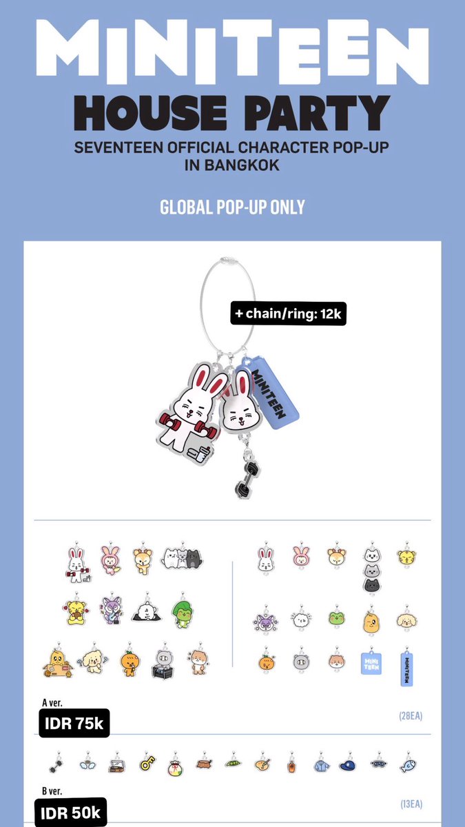 gobydango's tweet photo. Hi All!! berikut adalah price list Miniteen Pop-Up Store BKK, open sampai 21-22 Juli yaa

✅ Bersih INA (ETA 30 Juli 2025)
❌ Ex. Ongkir dari Depok
❌ Packaging Fee.

DM for order! 😊 https://t.co/UADnEvQREF