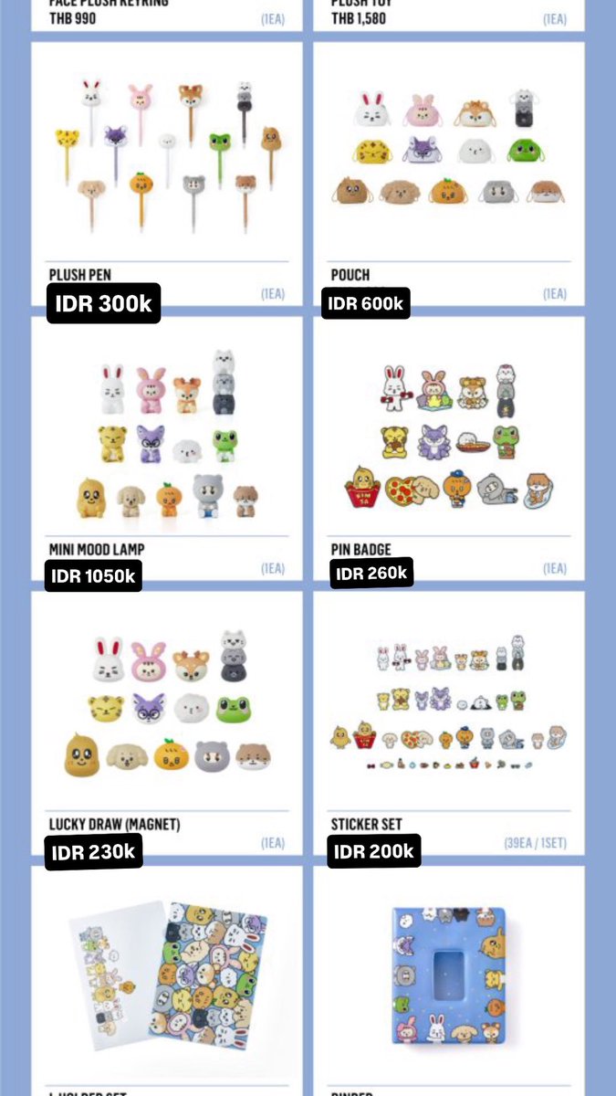 gobydango's tweet photo. Hi All!! berikut adalah price list Miniteen Pop-Up Store BKK, open sampai 21-22 Juli yaa

✅ Bersih INA (ETA 30 Juli 2025)
❌ Ex. Ongkir dari Depok
❌ Packaging Fee.

DM for order! 😊 https://t.co/UADnEvQREF