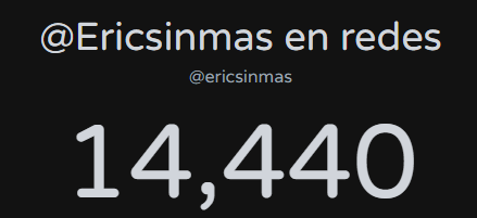 EricsinmasTV's tweet photo. 🫵Mi objetivo es superar estas cifras antes de terminar el año, y sé que con su apoyo lo lograré:🫵

🔥 TikTok ➡️ 15K: https://t.co/HcRrywd4OW
🔥 YouTube ➡️ 20K: https://t.co/iE7kJoa1eC
🔥 Twitch➡️ 10K:  https://t.co/WinTYAWfo0
💥¿Me ayudan a hacerlo realidad? ¡Vamos con todo!💥 https://t.co/UXh9eXCJBN