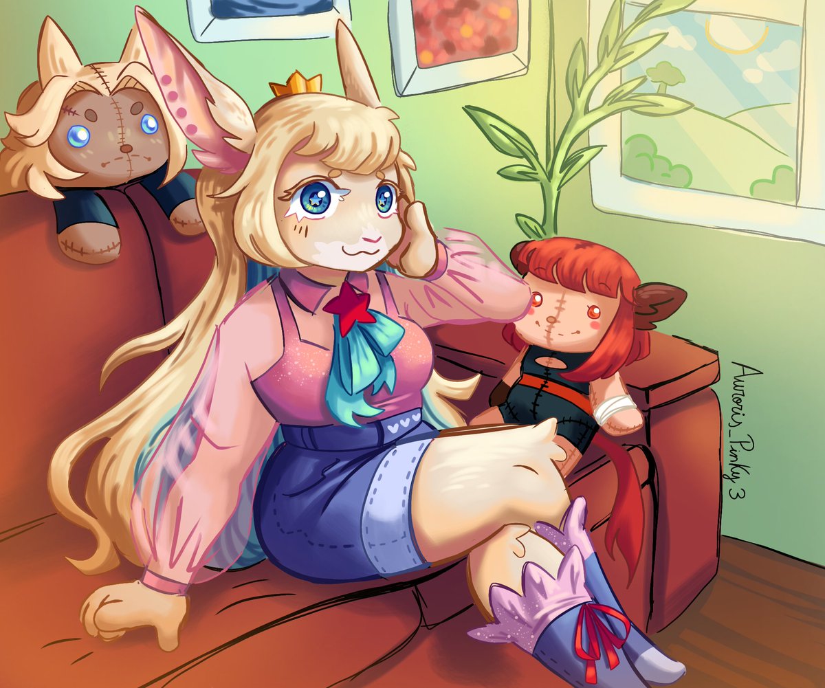 AurorisPinky13's tweet image. Fifth ArtFight attack! Characters belong to Dreamty_dream
#artfight