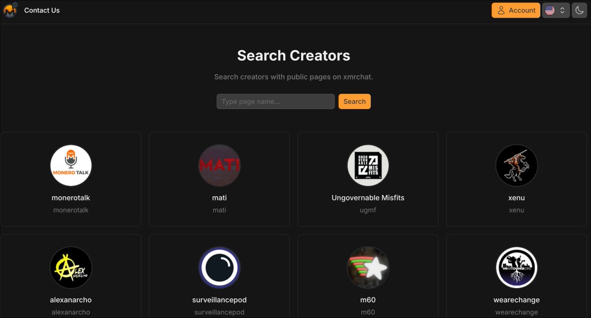 Unreal! I made it to the front page of xmrchat.com/creator

Thank you so much for all the support, my dear community 🖤

Thank you so much for the amazing service, <a href="/xmr_chat/">XMRChat</a> 🖤

We are on to something here - this is a sustainable funding model for content creators!