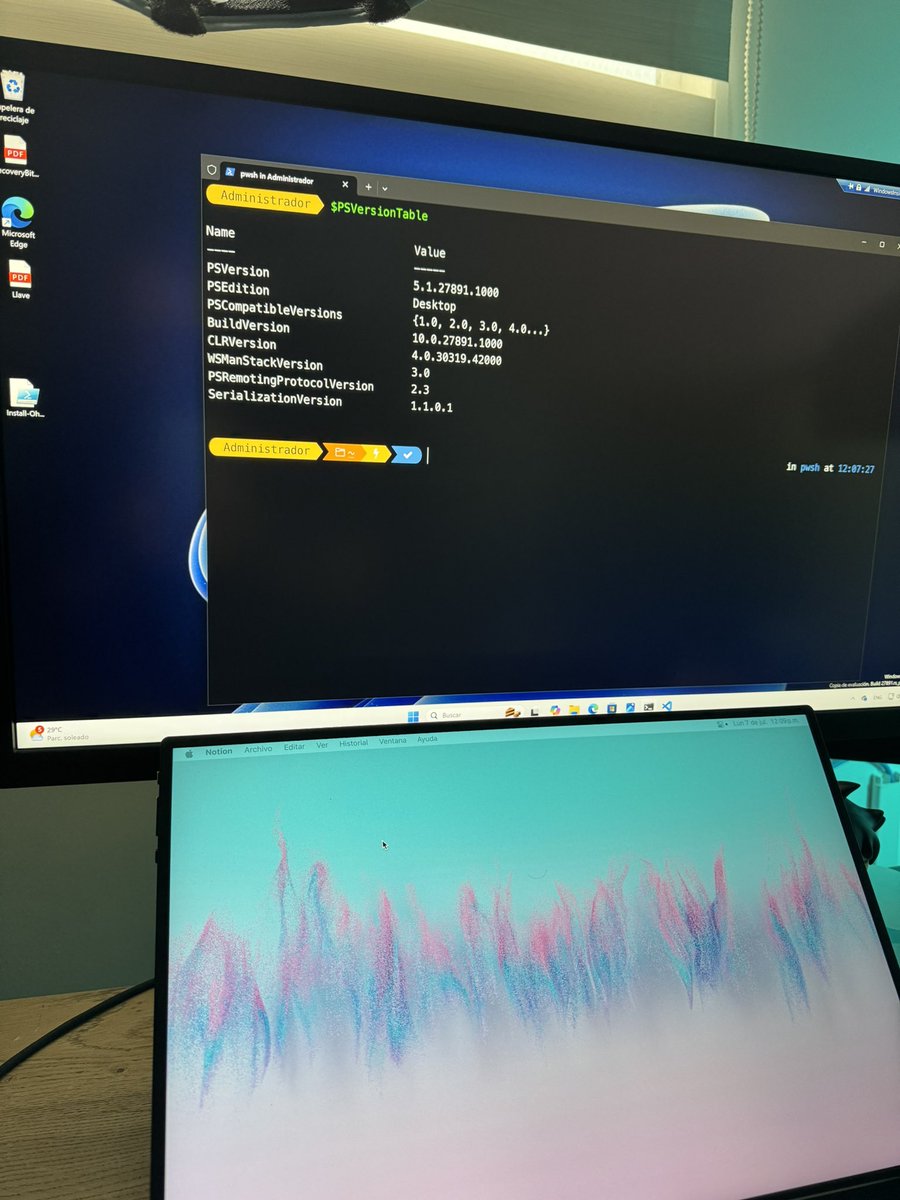 SoyITPro's tweet image. ¿Quieres personalizar tu terminal en #Windows11?
Instalar Oh-My-Posh de forma fácil con este Script de PowerShell que te dejo en GitHub. 👇🏻
youtu.be/U4rkB-tYzNY