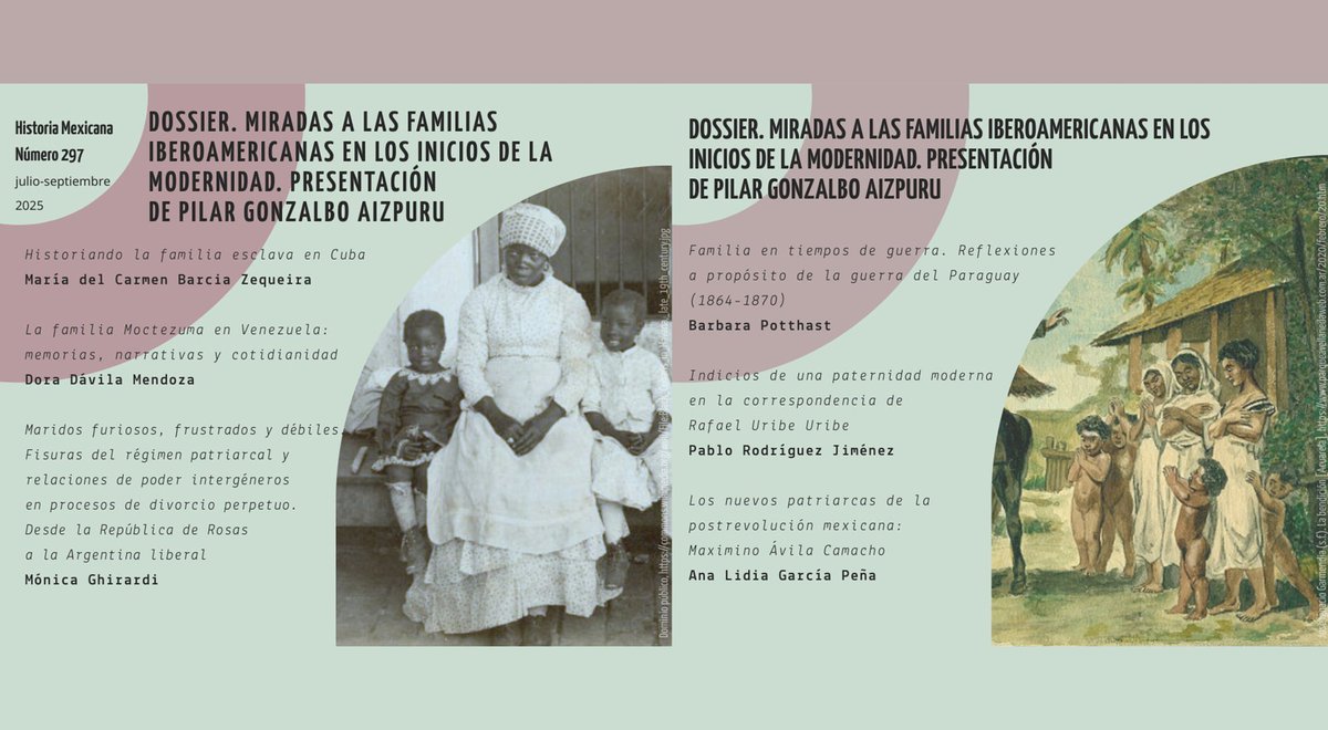 elcolmex's tweet image. 📖 ¿Cómo cambiaron las relaciones familiares tras la caía de los virreinatos españoles? Conócelo en el dossier "Miradas a las familias iberoamericanas en los inicios de la modernidad", presentado por Pilar Gonzalbo Aizpuru†, y que forma parte del número actual de la revista…