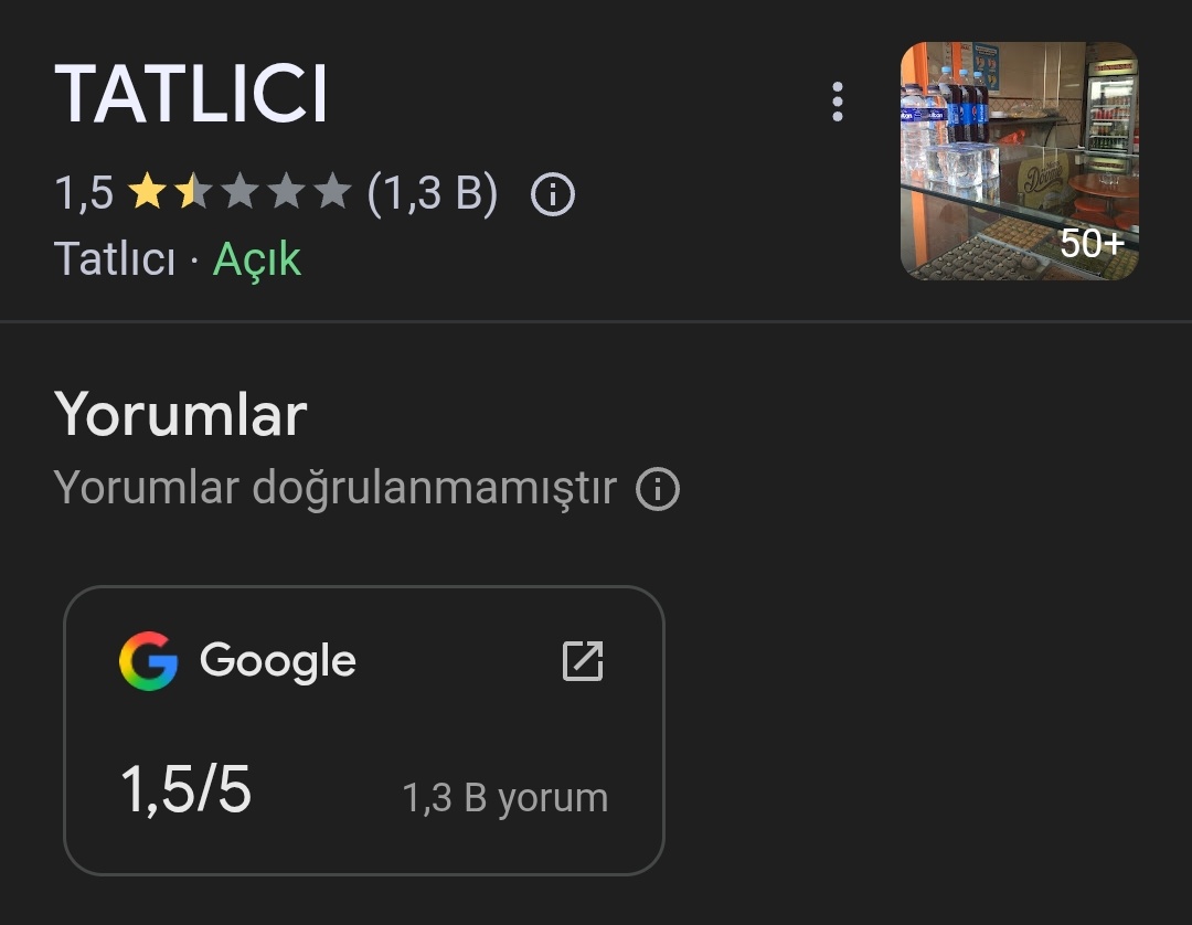 Kürdofaşit işletmeci işletmenin ismini değiştirmiş.