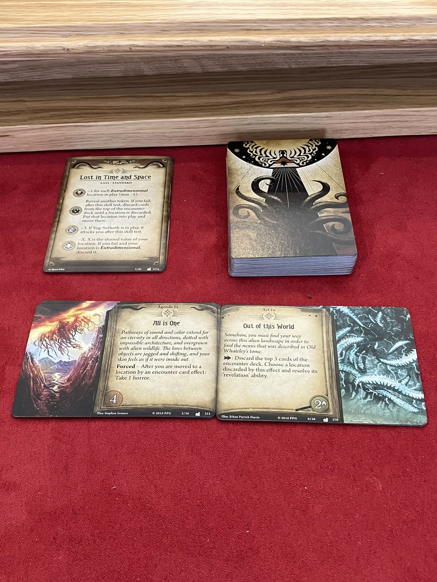 FunOrganised's tweet image. Only today did I learn that the Act and Agenda decks make a book 🤦🏼♂️