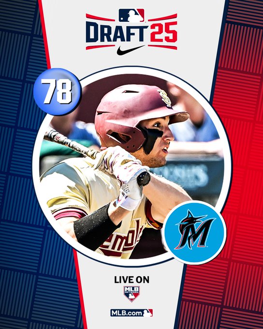 Jim Callis (@jimcallismlb) on Twitter photo 3rd-rder Max Williams signs w/<a href="/Marlins/">Miami Marlins</a> for $897,500 (slot 78 value = $1,043,700). <a href="/FSUBaseball/">FSU Baseball</a> OF, hit .321/.387/.603 w/19 HR, combination of contact & power, good CF instincts, solid speed. <a href="/MLBDraft/">MLB Draft</a> 3rd-rder Max Williams signs w/<a href="/Marlins/">Miami Marlins</a> for $897,500 (slot 78 value = $1,043,700). <a href="/FSUBaseball/">FSU Baseball</a> OF, hit .321/.387/.603 w/19 HR, combination of contact & power, good CF instincts, solid speed. <a href="/MLBDraft/">MLB Draft</a>