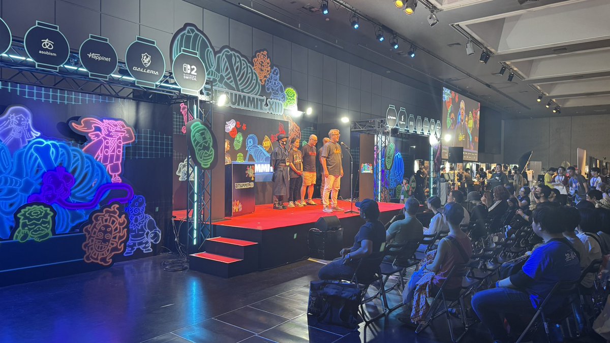 KamiEna_Game's tweet image. BitSummit無事終了〜👏
関係者の皆様、ご参加していらっしゃった皆様
ほんとーに、お疲れ様でした!!
今年も最高に熱い
インディーゲームイベントでした✨
#BitSummit #BitSummit13th