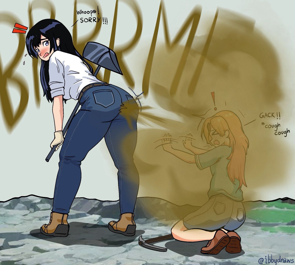 Thought I’d draw her as well 😋