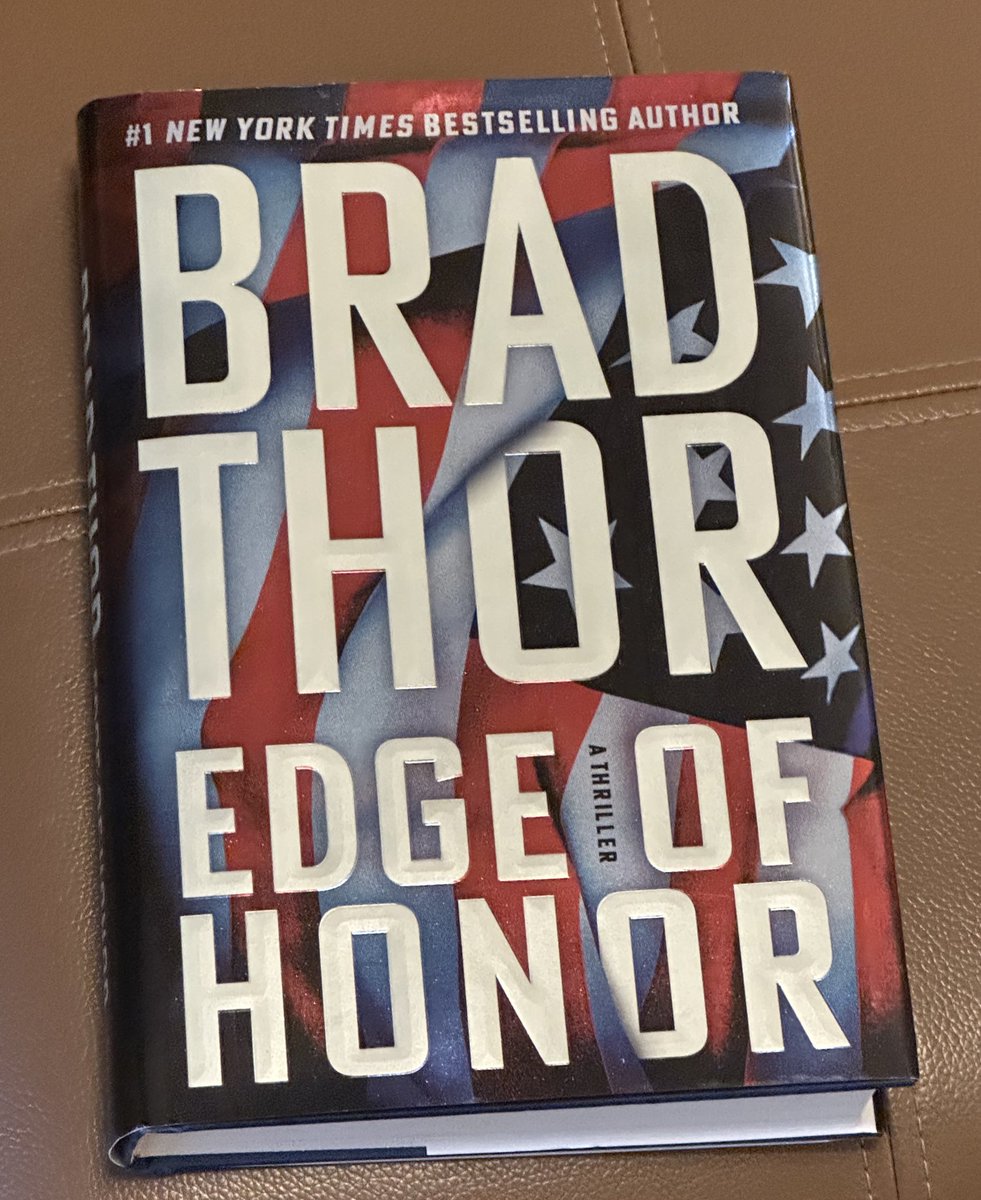 connellmcshane's tweet image. It’s a summer tradition that never disappoints. I look forward to it every year, and @BradThor hit it out of the park (again) with “Edge of Honor.” Well done!