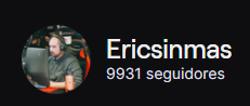 EricsinmasTV's tweet photo. 🫵Mi objetivo es superar estas cifras antes de terminar el año, y sé que con su apoyo lo lograré:🫵

🔥 TikTok ➡️ 15K: https://t.co/HcRrywd4OW
🔥 YouTube ➡️ 20K: https://t.co/iE7kJoa1eC
🔥 Twitch➡️ 10K:  https://t.co/WinTYAWfo0
💥¿Me ayudan a hacerlo realidad? ¡Vamos con todo!💥 https://t.co/UXh9eXCJBN