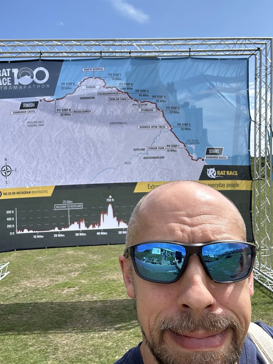 Do I get a claxon <a href="/RunComPod/">Running Commentary</a> .
25:48:29 my pb for 100 miles. Currently looking like it’s never to be beaten!
#yourweekendruns
#Arrrrrrroooooogggaahhh
#ratracecastletocastle100