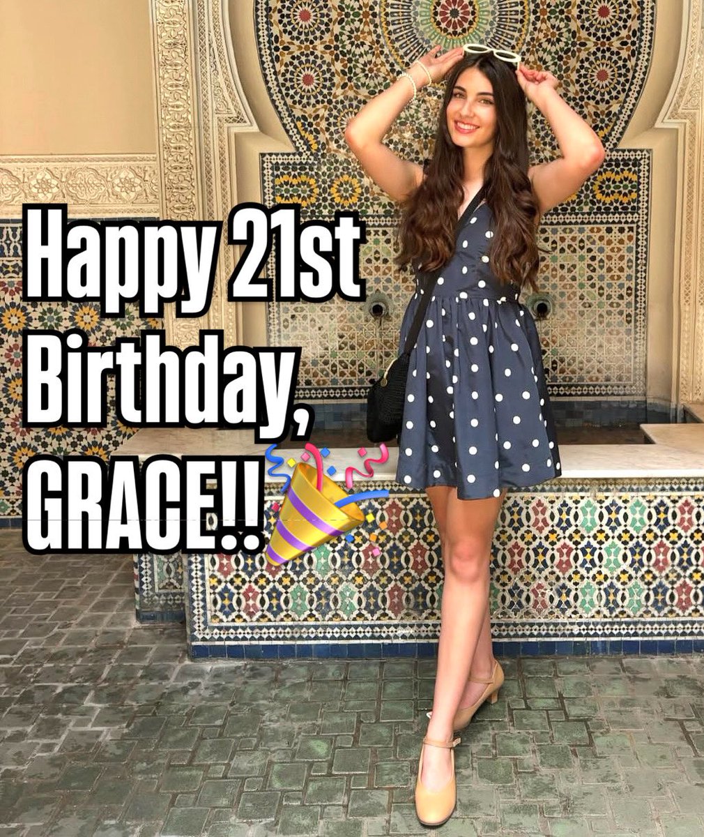 My daughter, Grace Kenney, is 21 today! Grace, I love you with my entire heart, and I couldn’t be more proud of you!🎉 #happybirthday