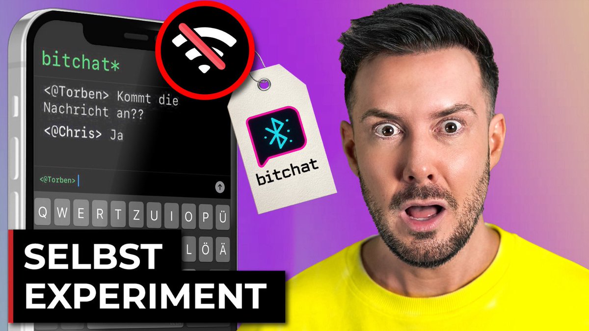 Torben Platzer (@torbenplatzer) on Twitter photo Tested <a href="/jack/">jack</a> bitchat app on my YouTube channel 📲 Tested <a href="/jack/">jack</a> bitchat app on my YouTube channel 📲