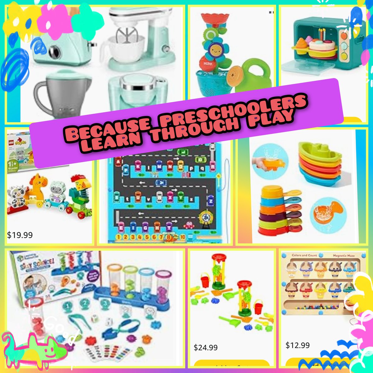 TeacherOfLil1s's tweet image. 👋I'm Steph & I'm a NJ preschool inclusion teacher of AWESOME 3-5 yr olds
❤️💛💙
I'm moving school buildings & need help getting classroom materials & hands-on learning toys to get us ready
❤️💛💙
amazon.com/hz/wishlist/ls…
Any help & RP helps my lil learners!
#clearthelist