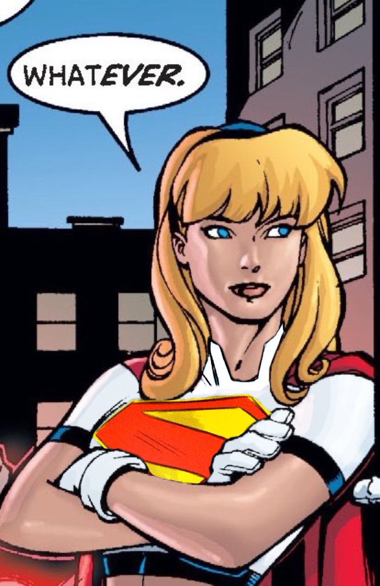 sennaverse's tweet image. I used to be against it but honestly…for a flashback sequence I wouldn’t mind seeing DCU Supergirl in this 😗