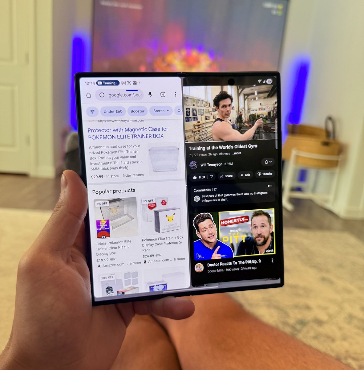 This has been such a fun device 🤩

I’m enjoying it the same way I enjoy using an iPad Pro over a MacBook — just a more fun device 😄📱✨

Who else is using the Fold 7? 🤔👀📖

#GalaxyFold