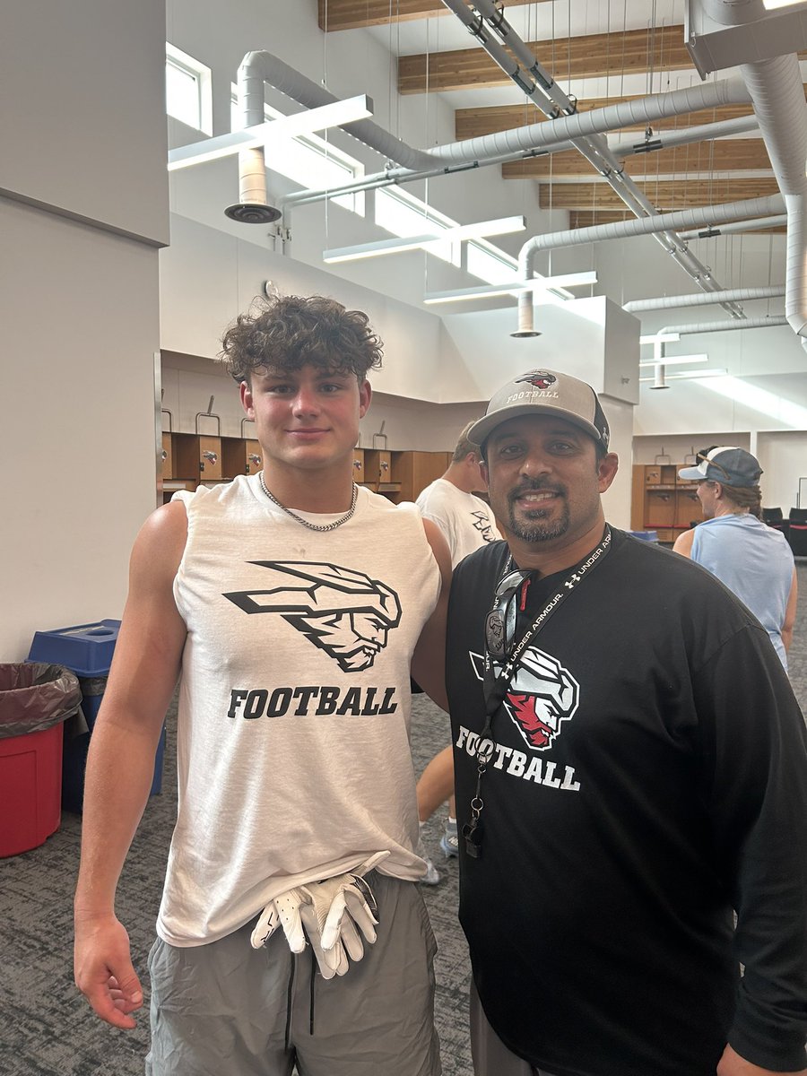 jakecoyle26's tweet image. Had a great day competing in beautiful Gunnison, CO @MountaineerFB. Thanks for having me to camp @JGonzo_24!! @Jas_Bains_12 @tauer34
@PalmerRidgeFB @Coach_ZC