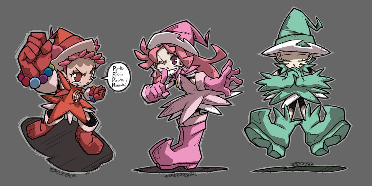 bomberbossart's tweet image. THE OJAMAJOS!!
#おジャ魔女どれみ #ojamajodoremi #magicaldoremi