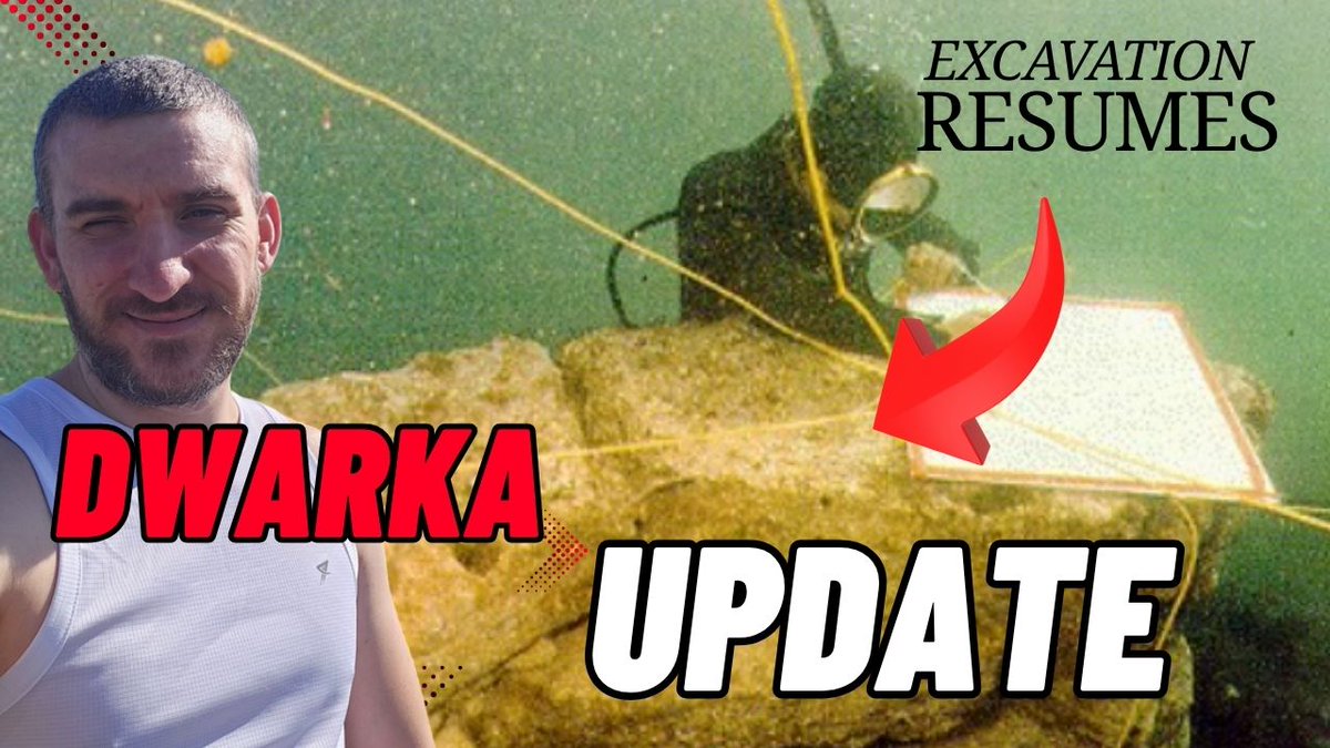 4gottenHist's tweet image. 🚨 Dwarka Excavations have Resumed in 2025!
Watch the latest update + what they’re searching for beneath the sea
youtu.be/nd_TDqqbnIA