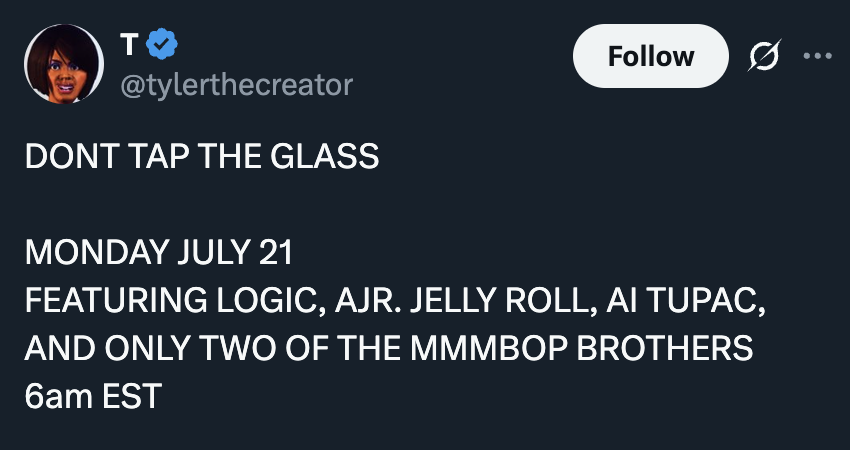 some weird choices here but sure